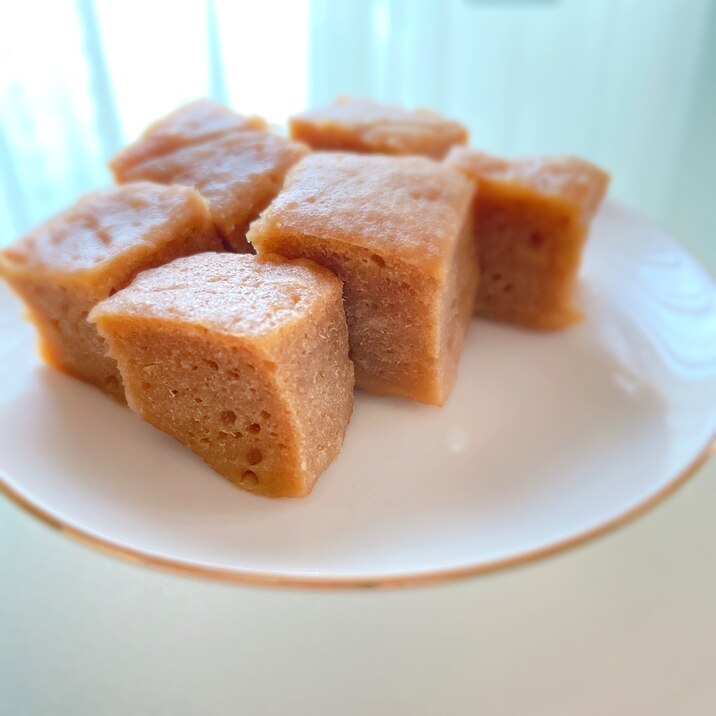 もっちり食べ応え抜群！きな粉と黒糖の蒸しパン